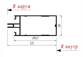 Стойка Reynaers 034.1503.XX