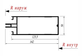 Стойка Reynaers 034.1505.XX
