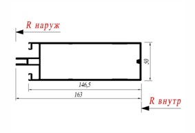 Стойка Reynaers 034.1506.XX