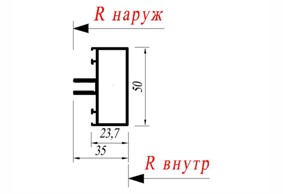 Ригель Reynaers 034.1520.XX