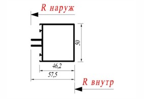 Ригель Reynaers 034.1521.XX