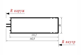 Ригель Reynaers 034.1526.XX