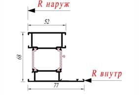 Рама Reynaers 08.0125.XX