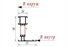 Рама Reynaers 08.0136.XX