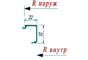 Штапик Schuco 184580