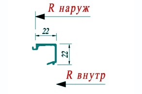 Штапик Schuco 189640