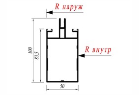 Стойка Reynaers 034.1502.XX