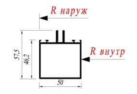 Ригель Reynaers 034.1521.XX