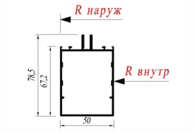Ригель Reynaers 034.1522.XX