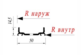 Прижимная планка Reynaers 034.1534.XX