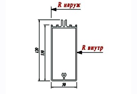 Ригель Schuco 322420