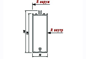 Ригель Schuco 322430
