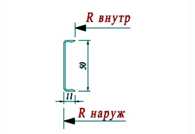 Декоративная планка Татпроф ТП-5014М