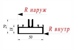 Ригель Alutech AYPC.F50.0202