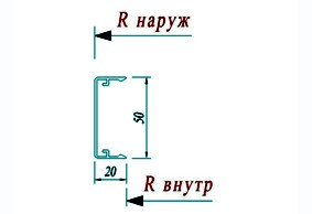 Декоративная планка Реалит RE 6072