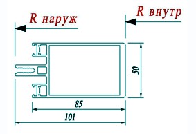 Стойка Schuco 322270