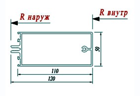 Ригель Schuco 322420
