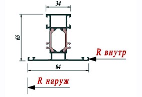 Импост Schuco 363990