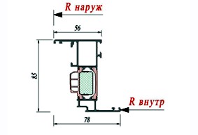 Створка Schuco 374890