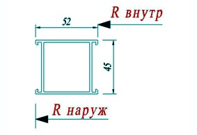 Рамный добор Татпроф ТП-45 45.05.02