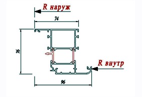 Створка АГС 68 6805