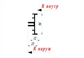Ригель Alutech AYPC.F50.0201