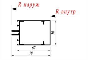 Ригель Alutech AYPC.F50.0205