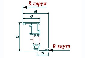 Створка Реалит RW-64 RE.64.014013