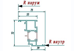 Створка Реалит RW-64 RE.64.032033
