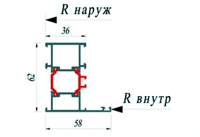Рама Alutech W62.0102