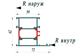 Рама Alutech W62.0103