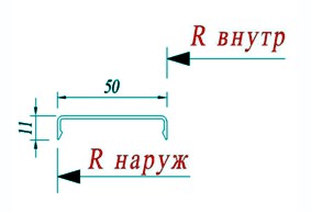 Декоративная планка Татпроф ТП-5014М