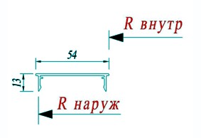 Декоративная планка Татпроф ТП-5015М