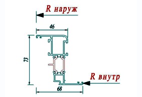 Створка Татпроф ТПТ-65 ТПТ-65.04.01
