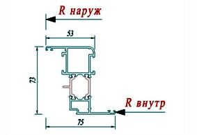 Створка Татпроф ТПТ-65 ТПТ-65.04.02