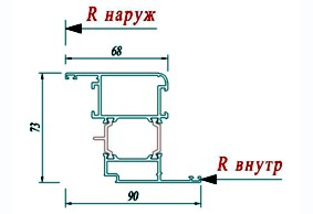 Створка Татпроф ТПТ-65 ТПТ-65.04.03
